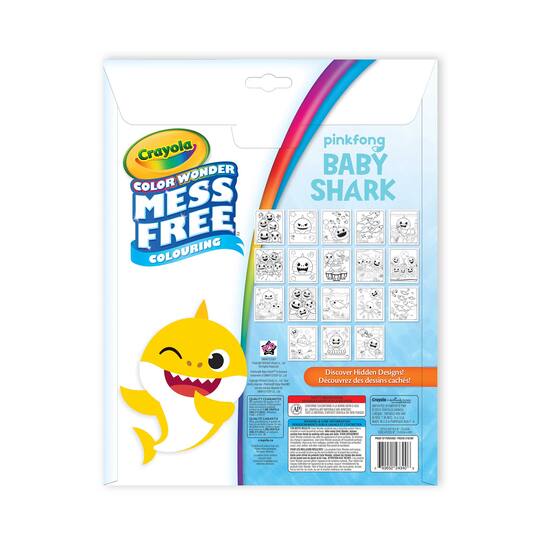 Crayola® Color Wonder Baby Shark Mess-Free Coloring Set